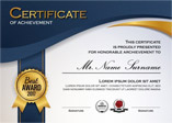 Single Award